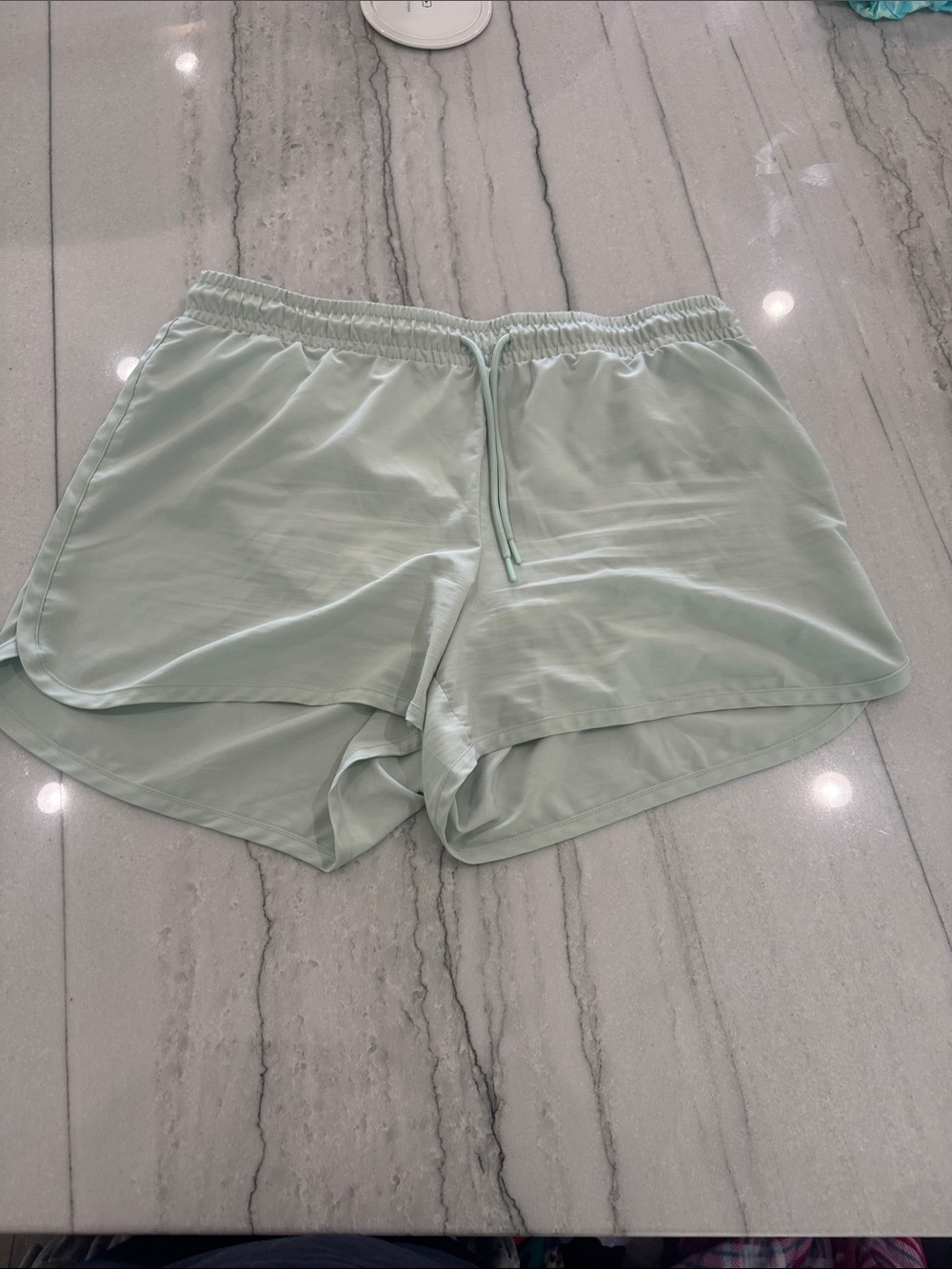 Ideology Light Mint Athletic Drawstring Shorts